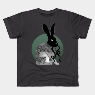 Tattooed riot  rabbit with snake Kids T-Shirt